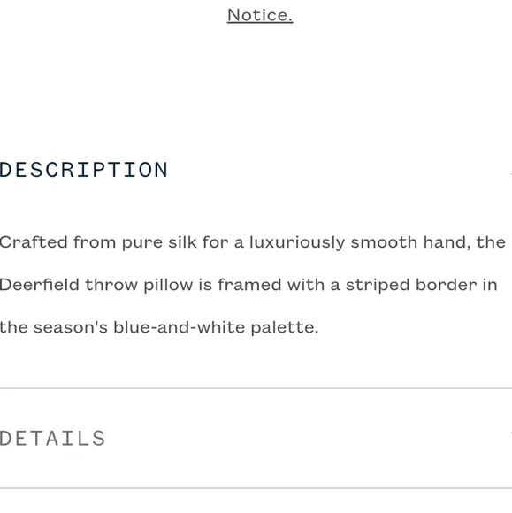 2 NWT Ralph Lauren Deerfield Navy and White Square Throw Pillows - Picture 7 of 8